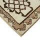 Handmade antique oriental beige runner rug 100 cm x 323 cm