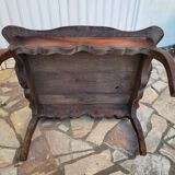 Antique solid wood coffee table