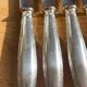 12 large Christofle Ribbons silver metal knives