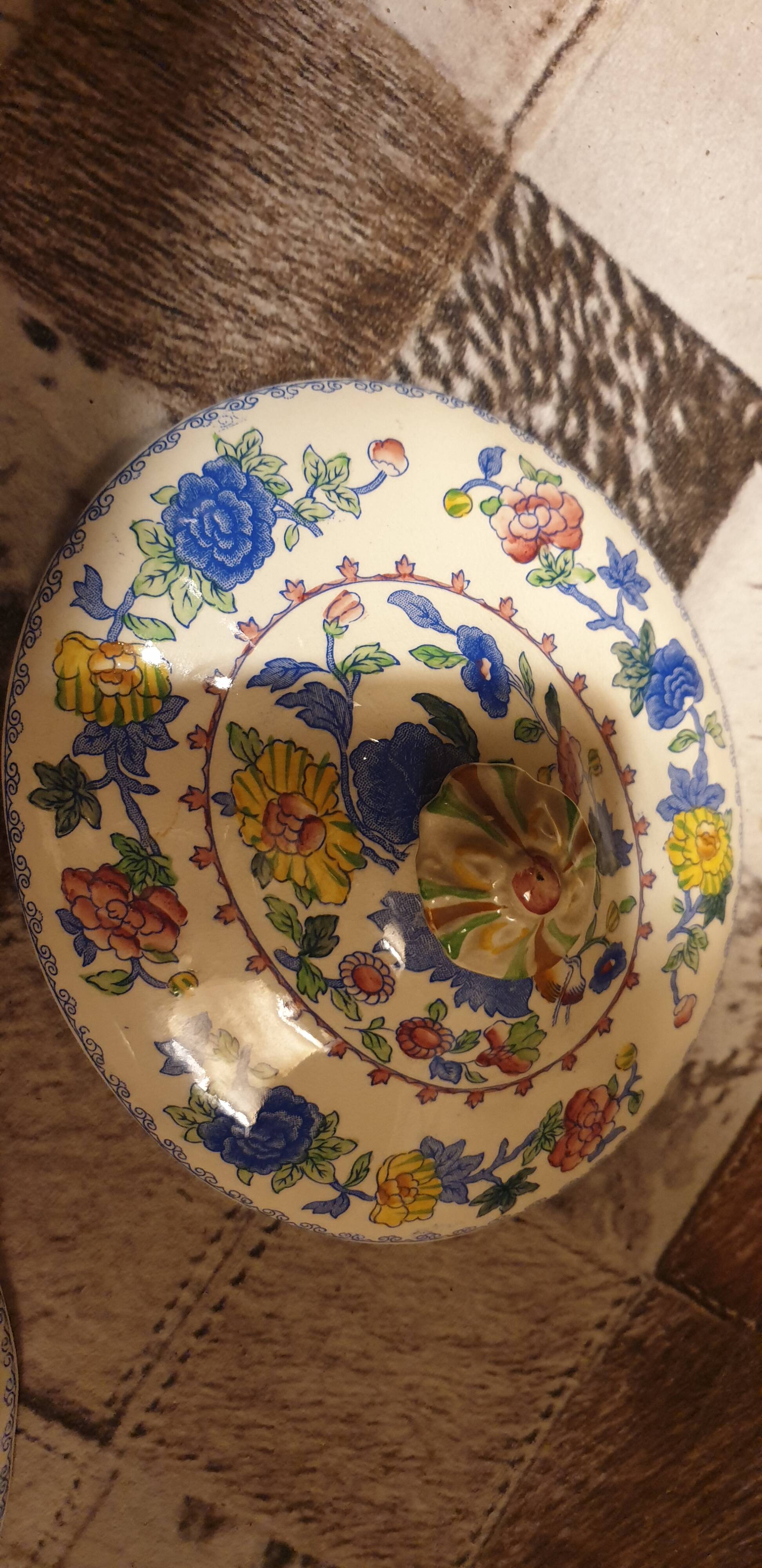 English earthenware soup tureen