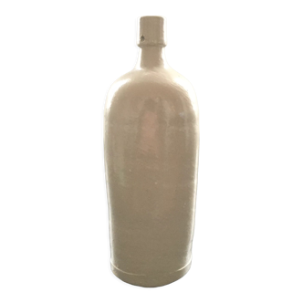 Ivory stoneware bottle
