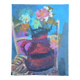 Robert Dago Oil on Canvas Still Life Jug with Flowers 1988