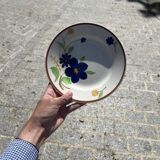 Gien - 6 flat plates - tournefeuille