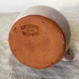 Pichet en terre cuite , poterie de Nesmy