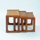 Danish teak mid century modern nesting tables Salin, Nyborg, Denmark 1960s
