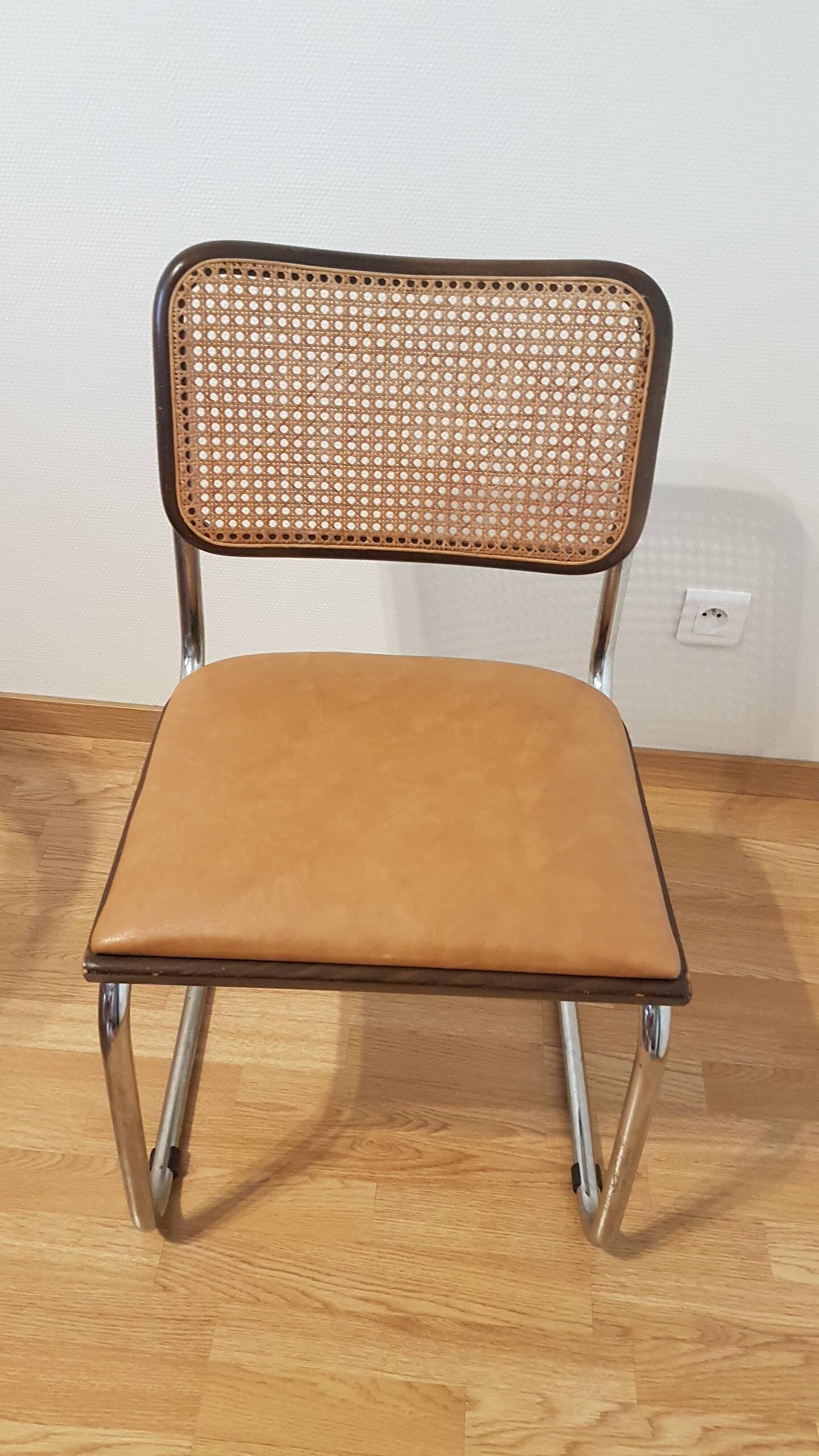 Cesca chair by Marcel Breuer