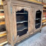 Antique oak dresser - sandblasted