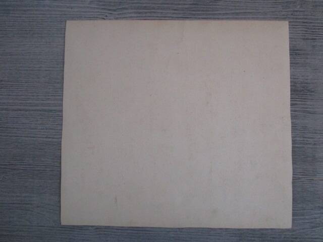 Original old watercolor - Interior architecture