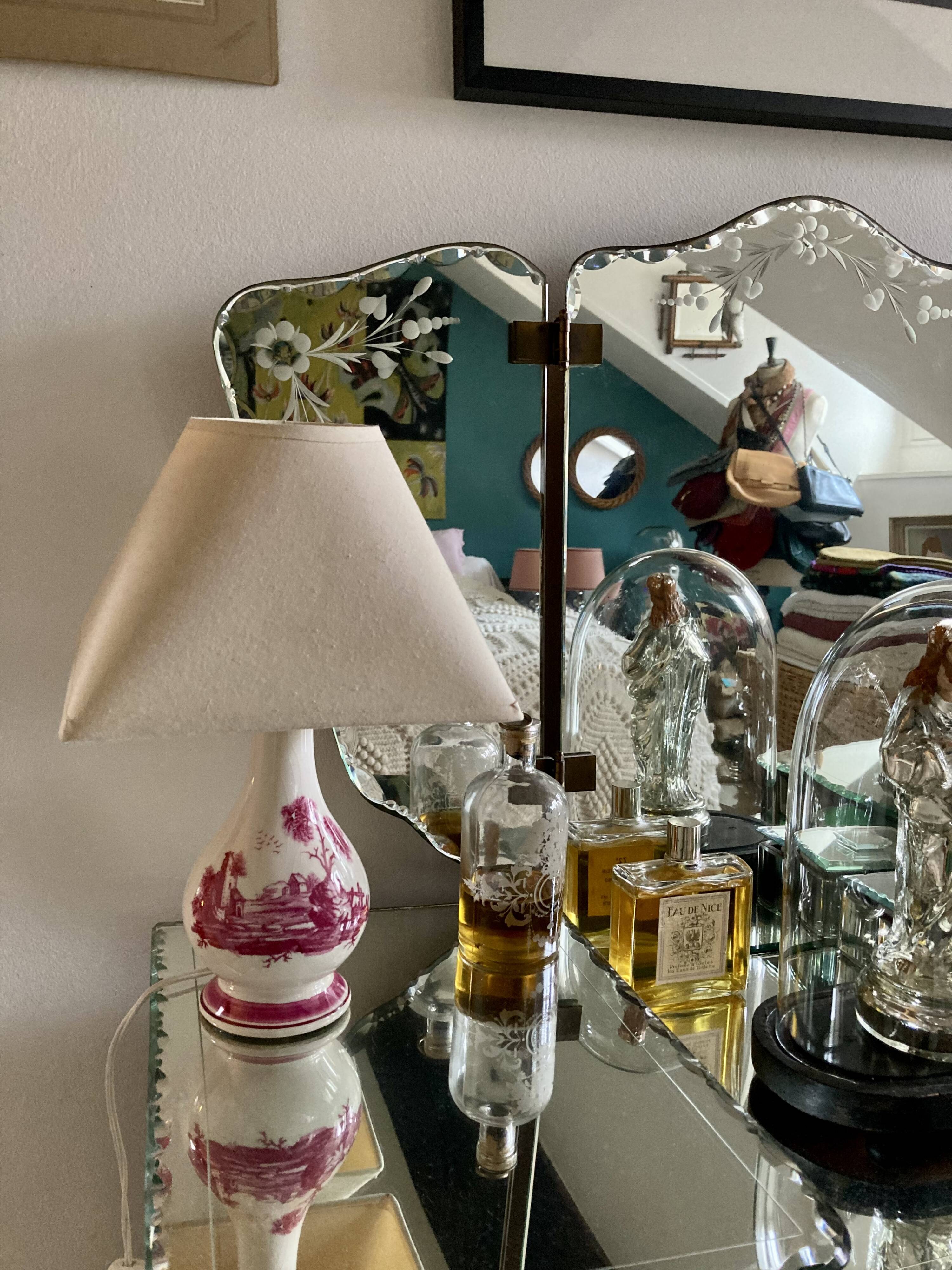 Pair of bedside lamps