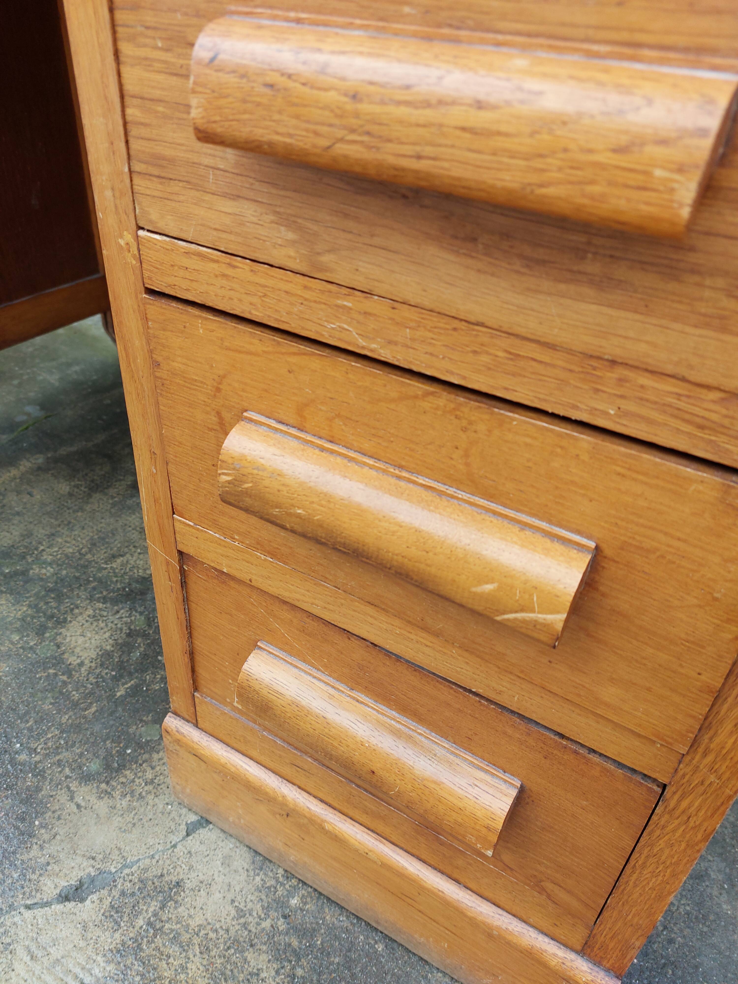 Administration office in vintage wood 1950