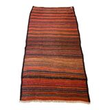 Tapis vintage Mazandaran Kilim fait à la main, années 1960