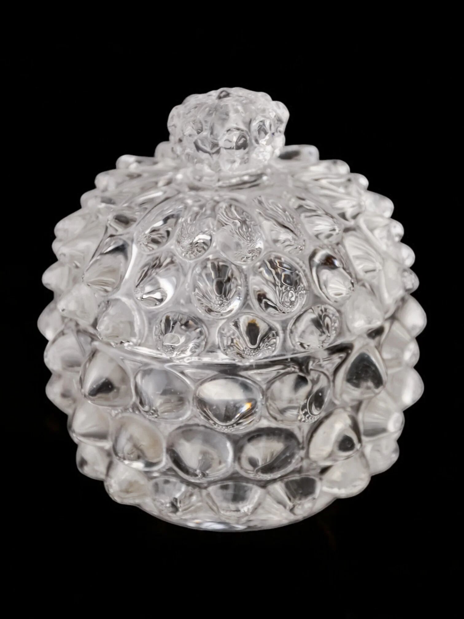 Barovier & Toso sweet box, Rostrato Murano glass, Italy, 1960s