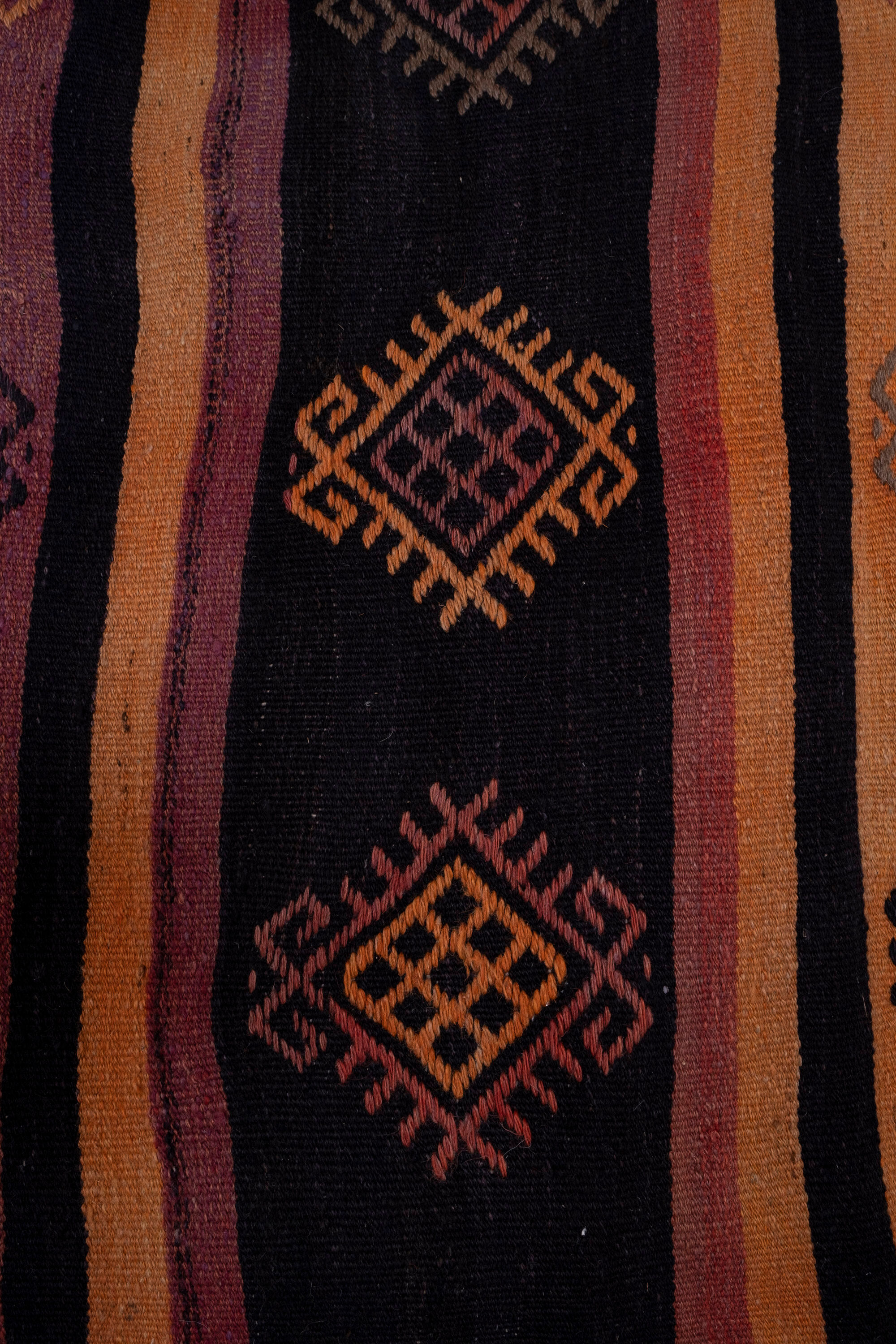 Vintage Extra Long Turkish Kurdish Runner Rug 123 x 521 cm