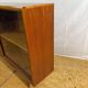 Mid Century Retro Teak & Glass Bookcase by Herbert E. Gibbs Circa 1960