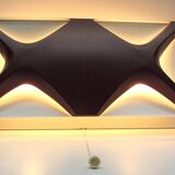 Oyster wall lamp by Klaus Link for Heinz Neuhaus, 1970