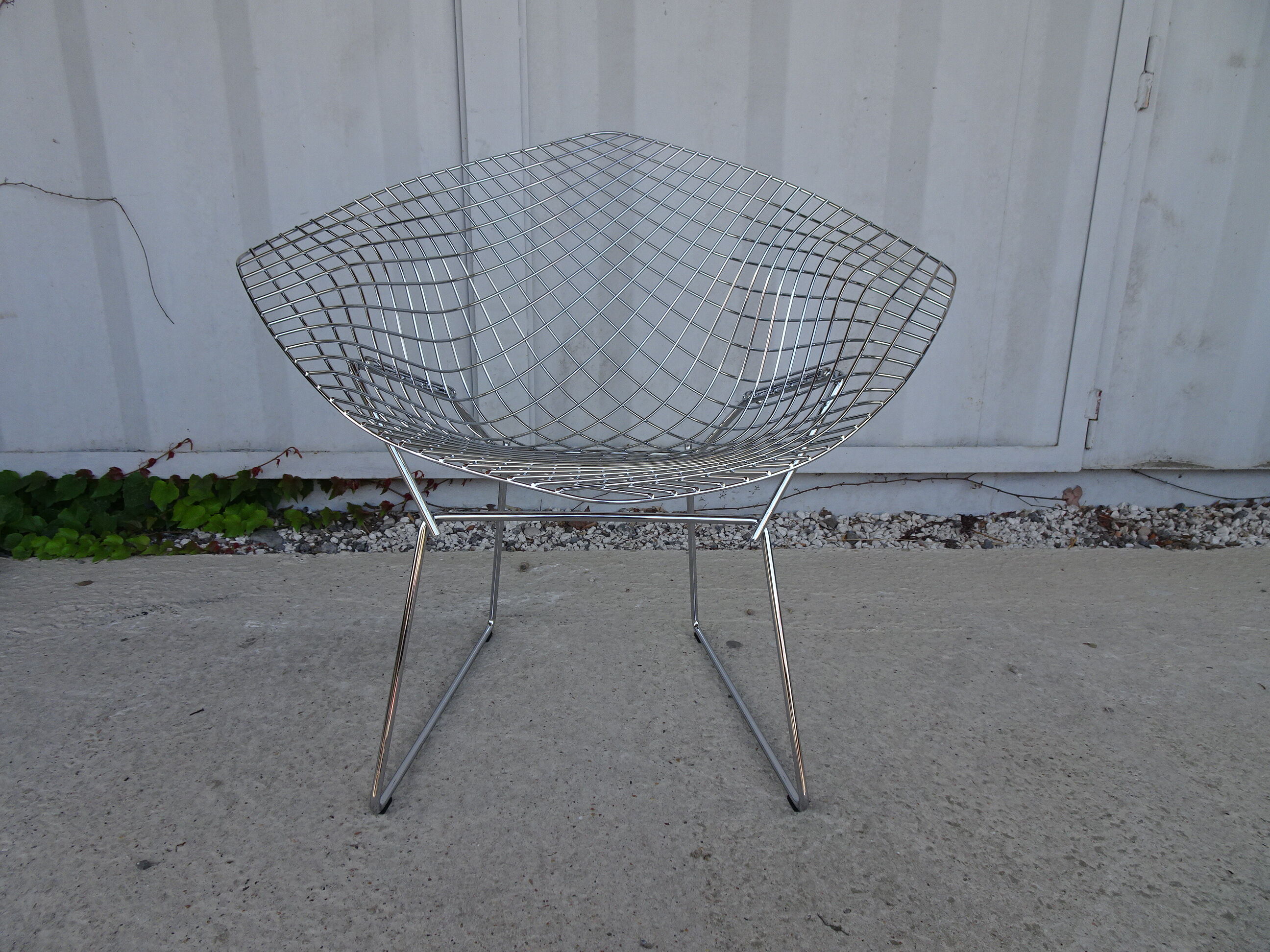 Fauteuil diamant par Harry Bertoia estampillé Knoll