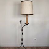 Lampadaire fer forgé Jean-Pierre Ryckaert