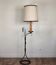 Wrought iron floor lamp Jean-Pierre Ryckaert