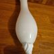 Vase soliflore en opaline blanche