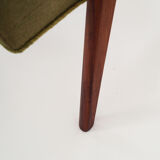 Armchair, teak construction, Scandinavian design of the 70s
