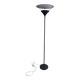 Postmodern vintage torchère floor lamp from the 1980s-1990s.