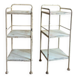 Boarding school bedside tables