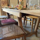 Solid oak table