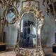 Miroir de style Louis XV en bois doré d’époque Napoléon III