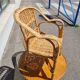 Salon enfant vintage rotin