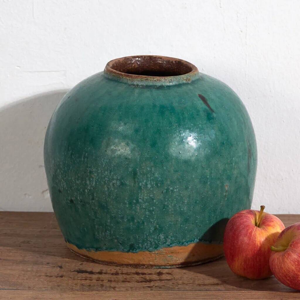 Old green vase (c.1820) #20