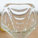 Vase en verre moulé vintage