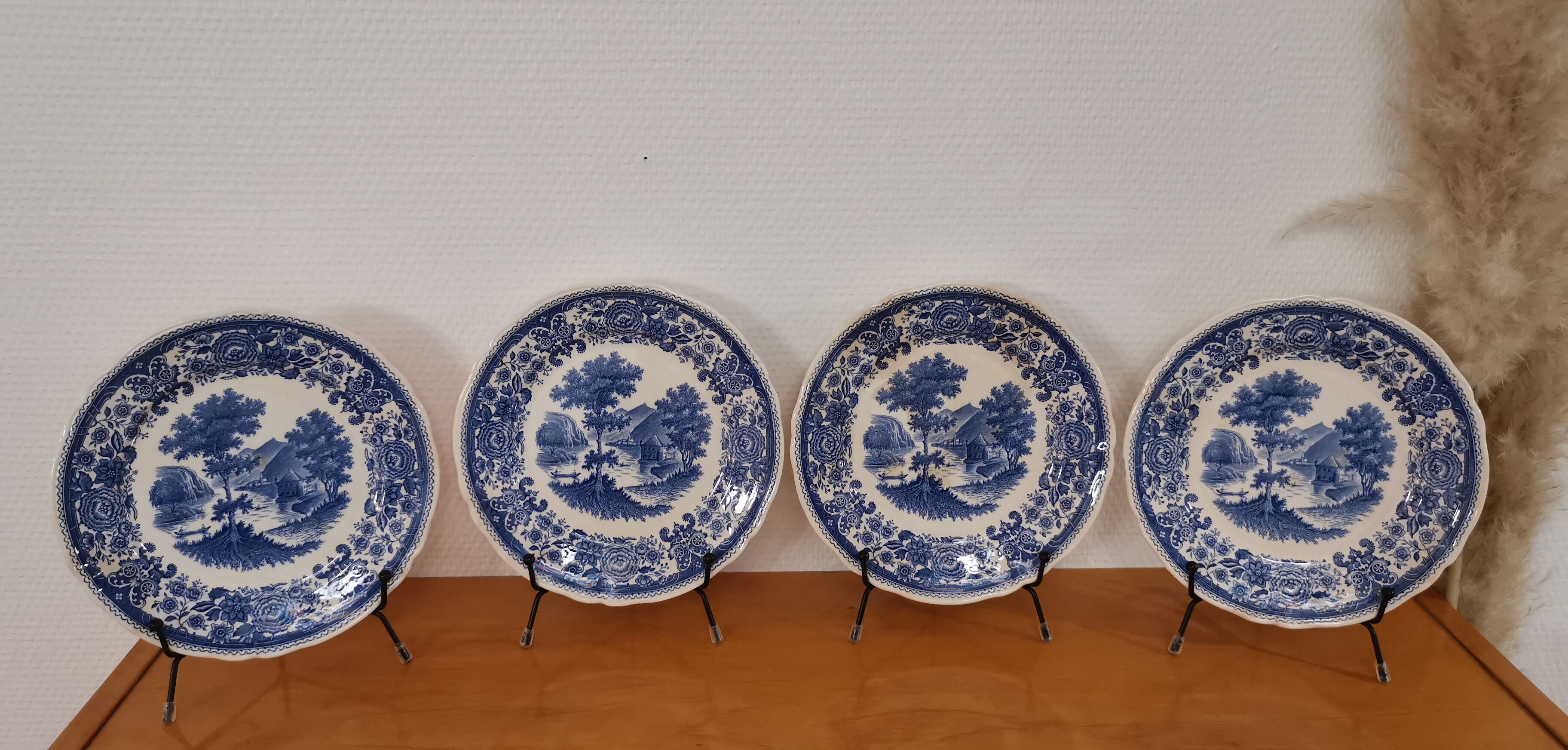 4 dessert plates Villeroy and Boch "Burgenland"