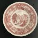 6 hollow plates Villeroy and Boch, red Burgenland model