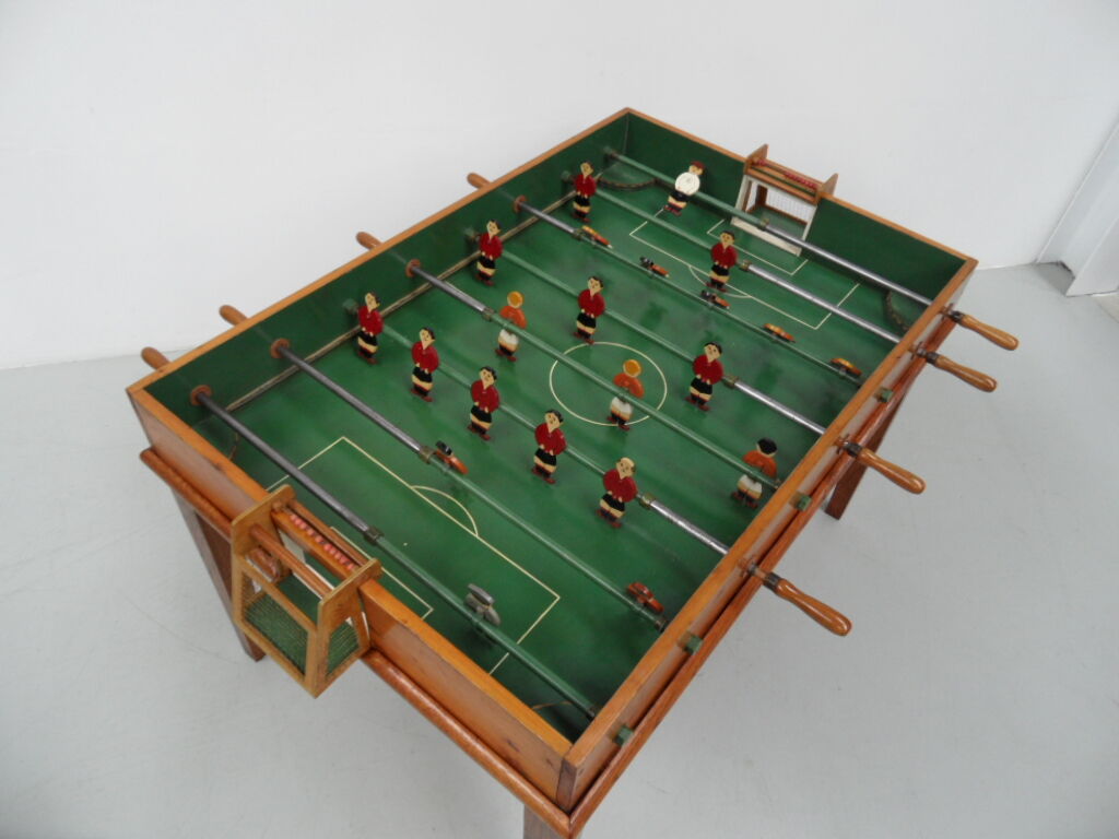 Vintage soccer table 1960s