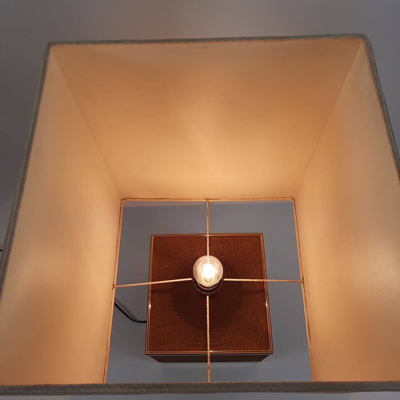 Four table lamps