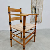 Art Deco rush armchair