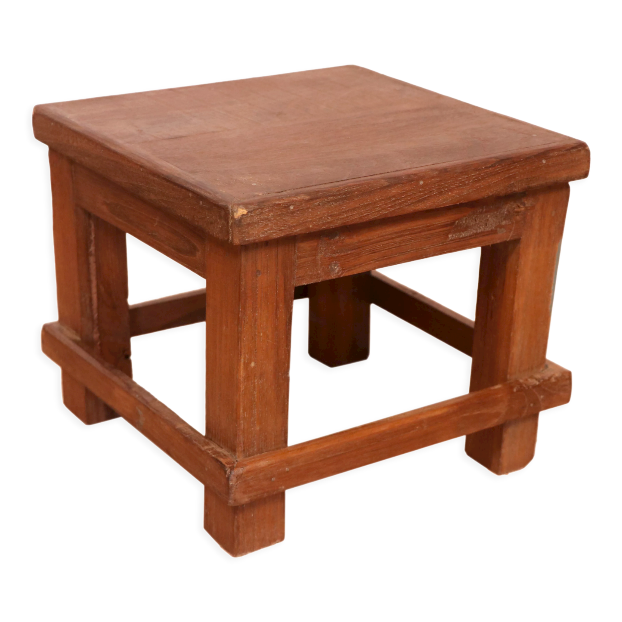 Old workshop bedside table