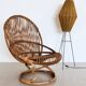 Giovanni Travasa for Bonacina Bamboo Lounge Chair, 1950s
