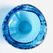 Ashtray or empty Italian vintage glass pocket from Murano bullicante, 1970
