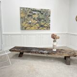 Large 1900 oak coffee table