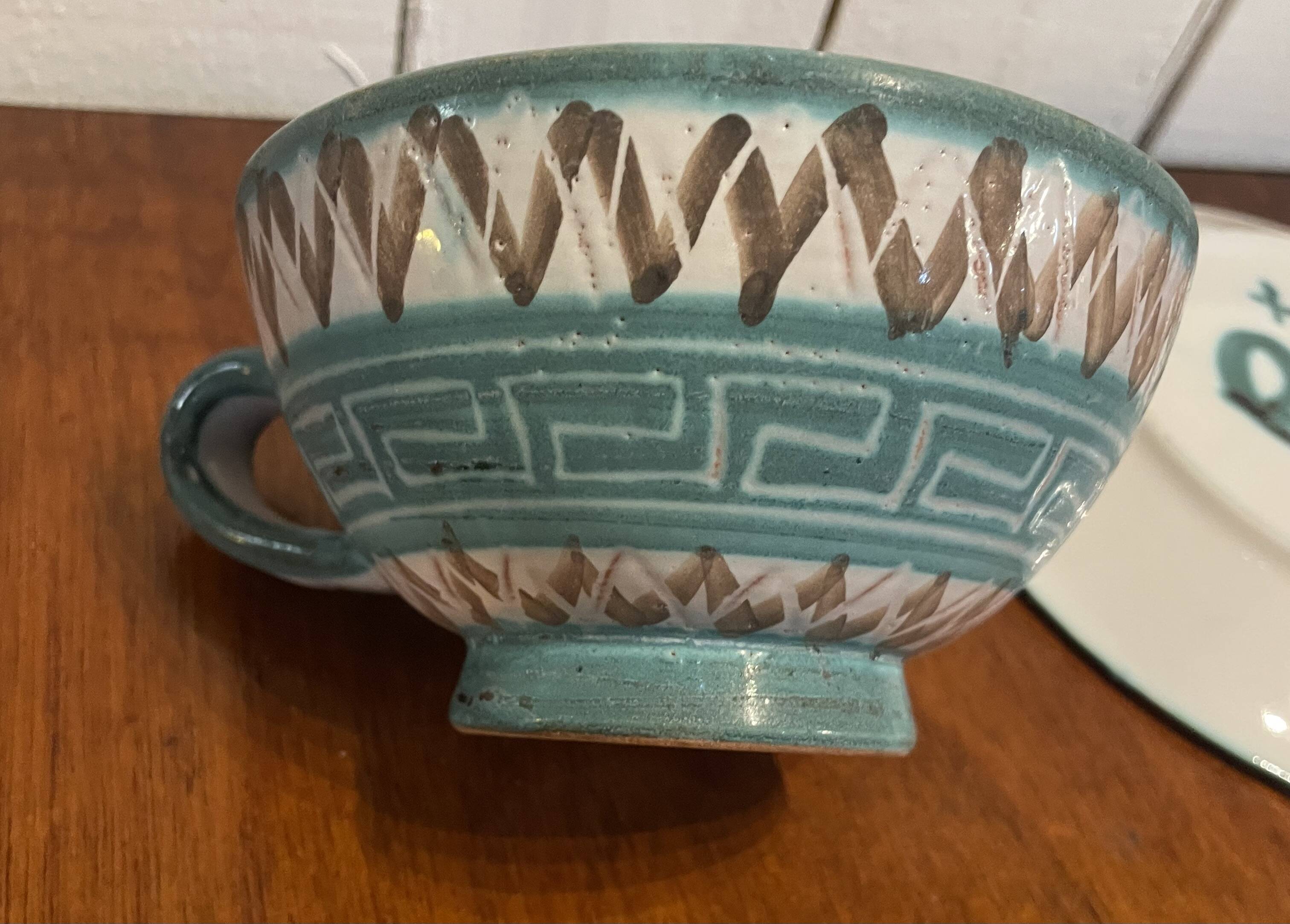 Cup and saucer Robert Picault