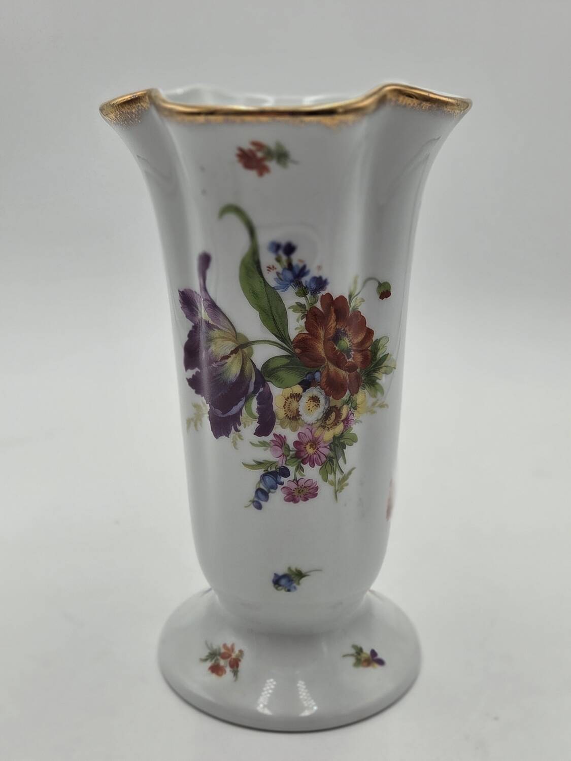 Limoges porcelain vase