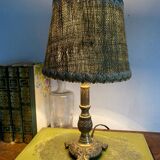 Gilded brass lamp