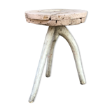 Primitive farm tabouret