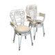 5 chaises de jardin, 1950