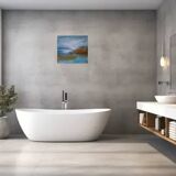 Contemporary painting, original signed and delivered with its certificate.