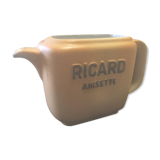 Ricard carafe in rectangular ceramic 100cl