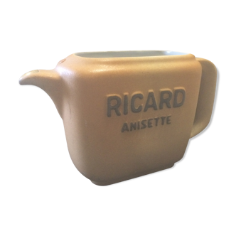 Ricard carafe in rectangular ceramic 100cl
