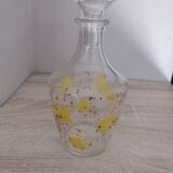 Carafe en verre vintage