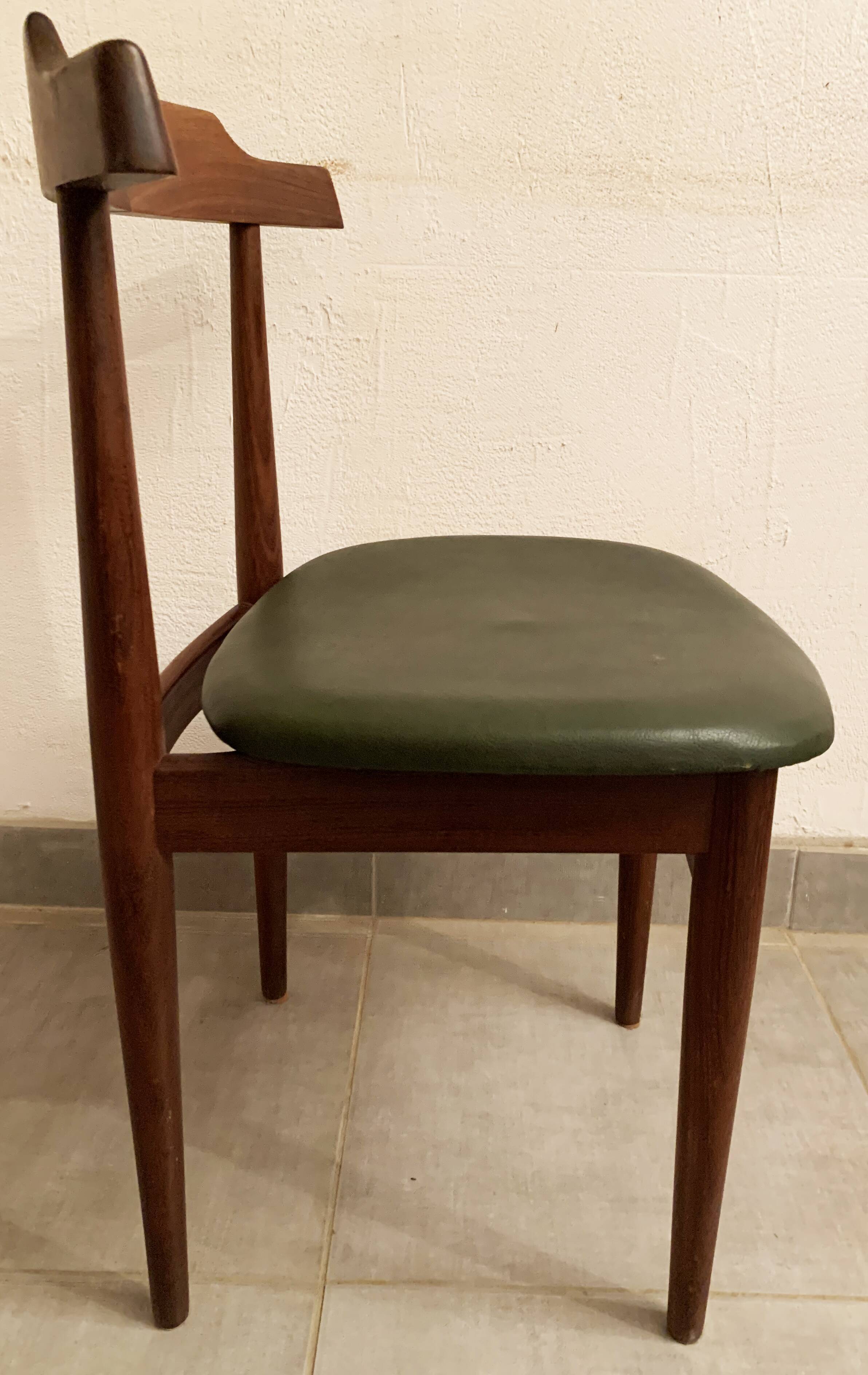 Ensemble de 6 chaises danoises de Hans Olsen pour le fabricant Frem Røjle